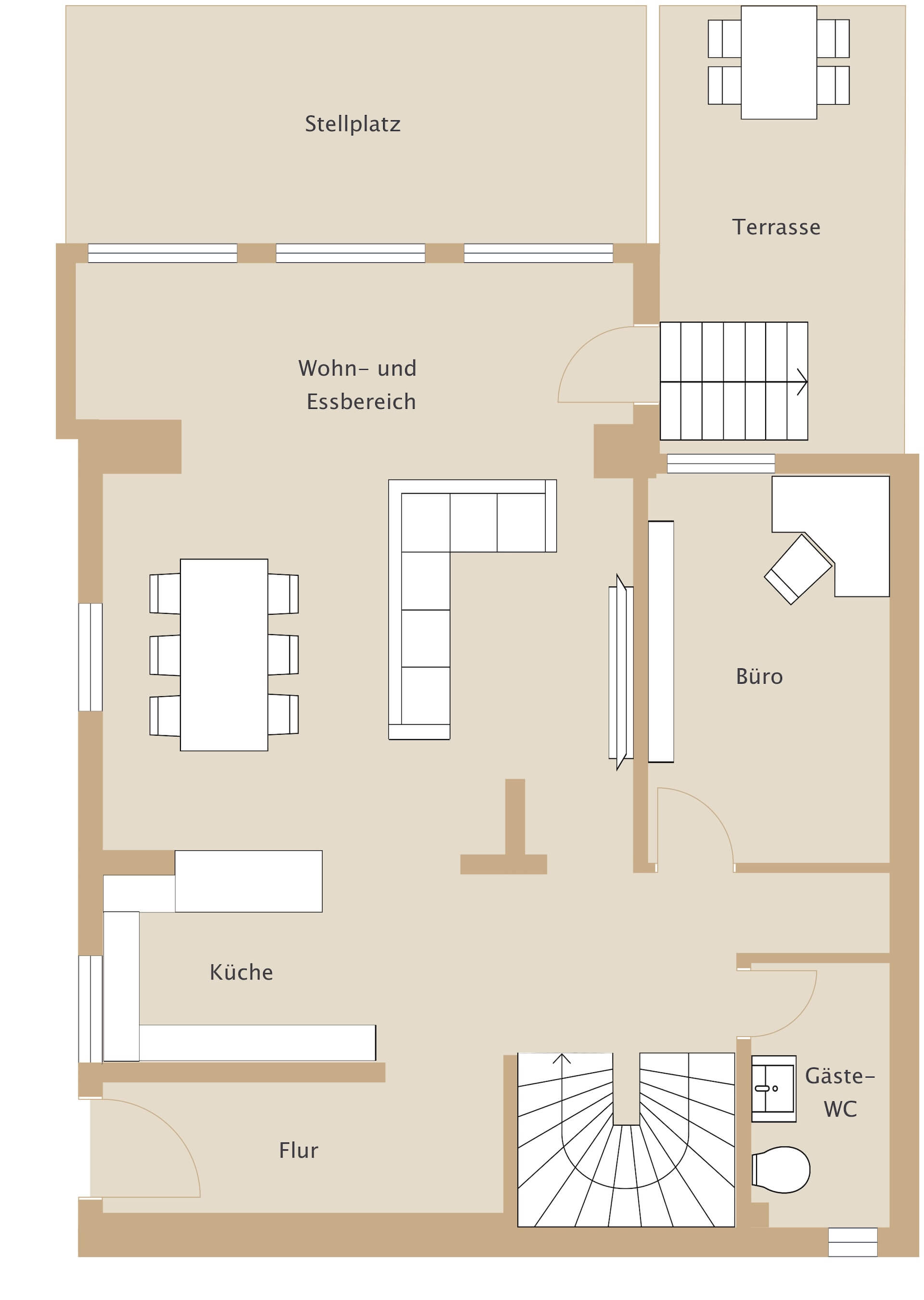 First floor plan