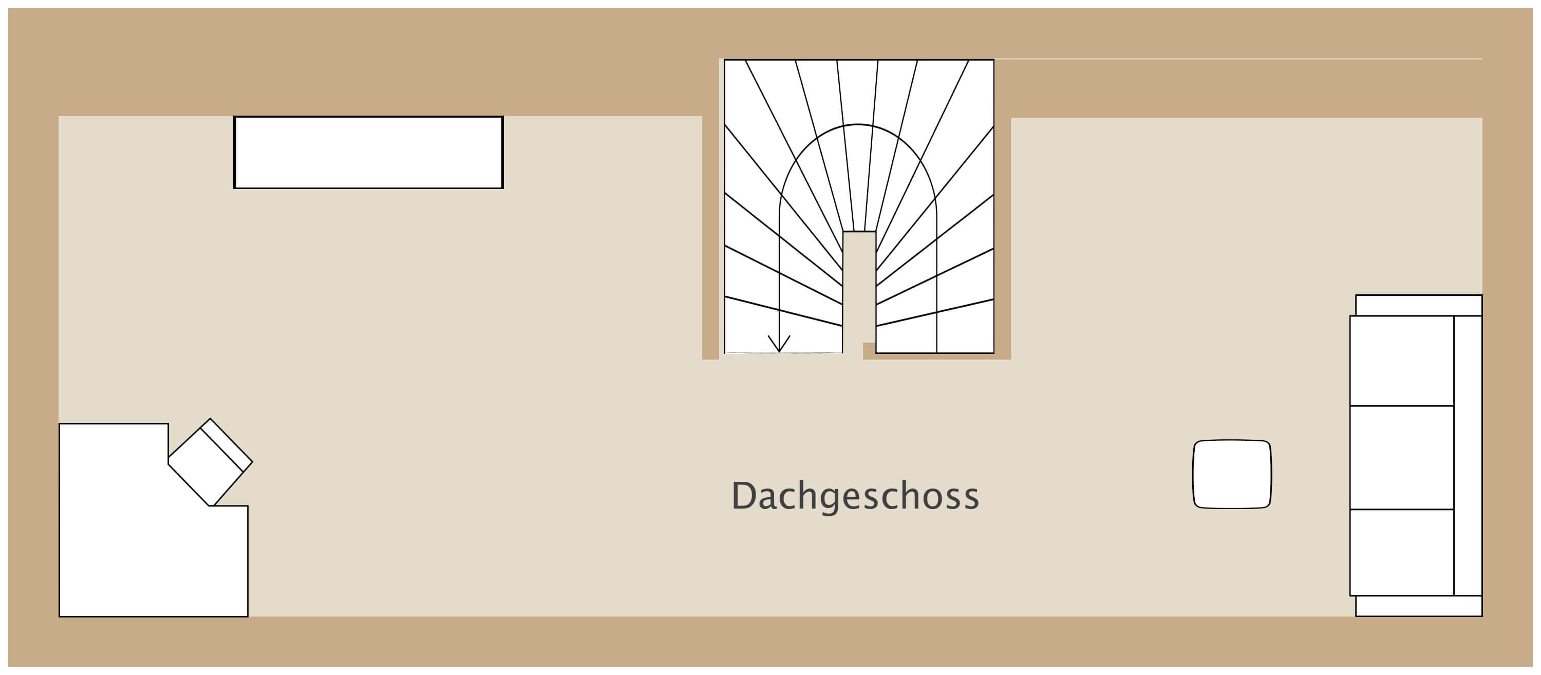 Grundriss Dachgeschoss