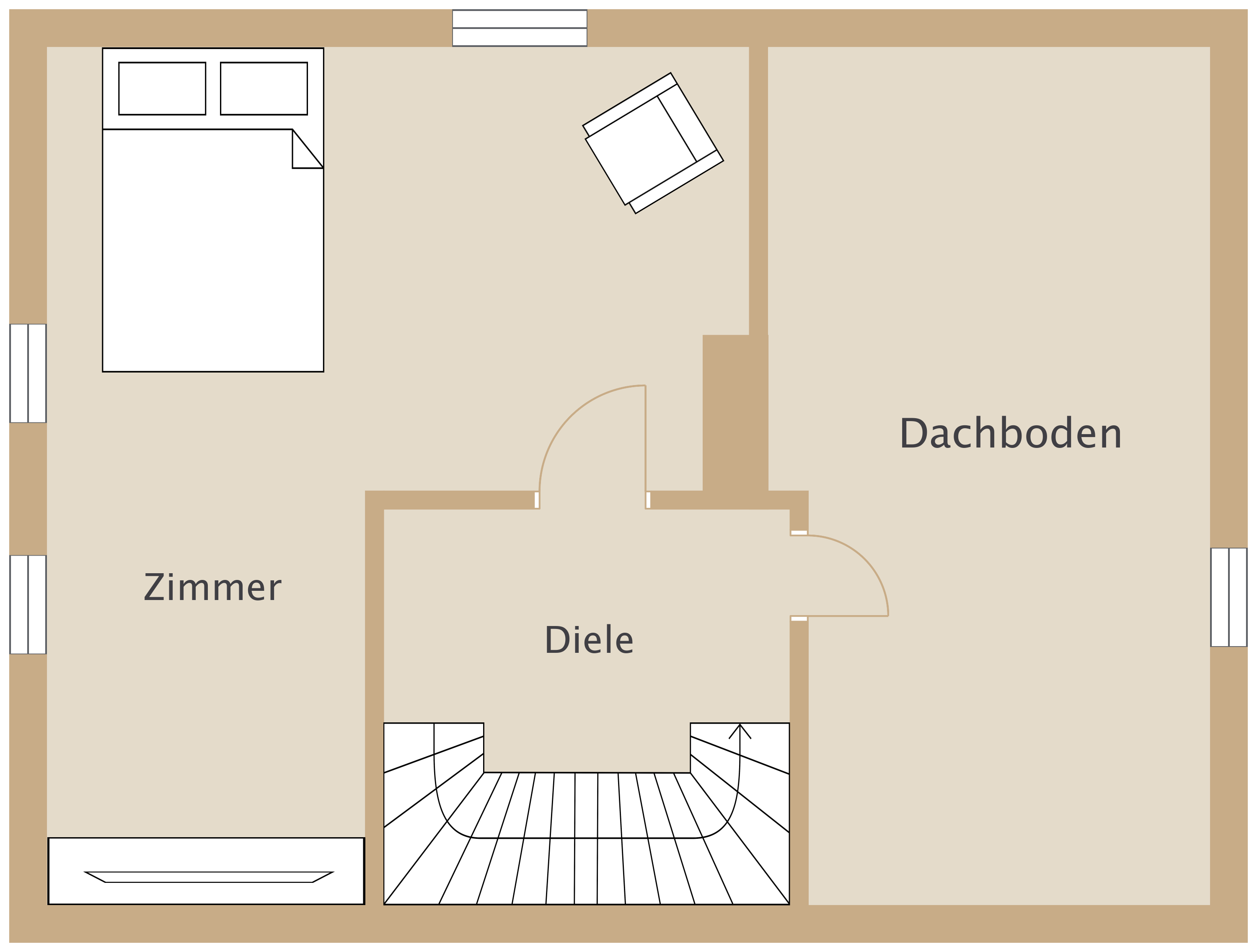 Grundriss Dachgeschoss