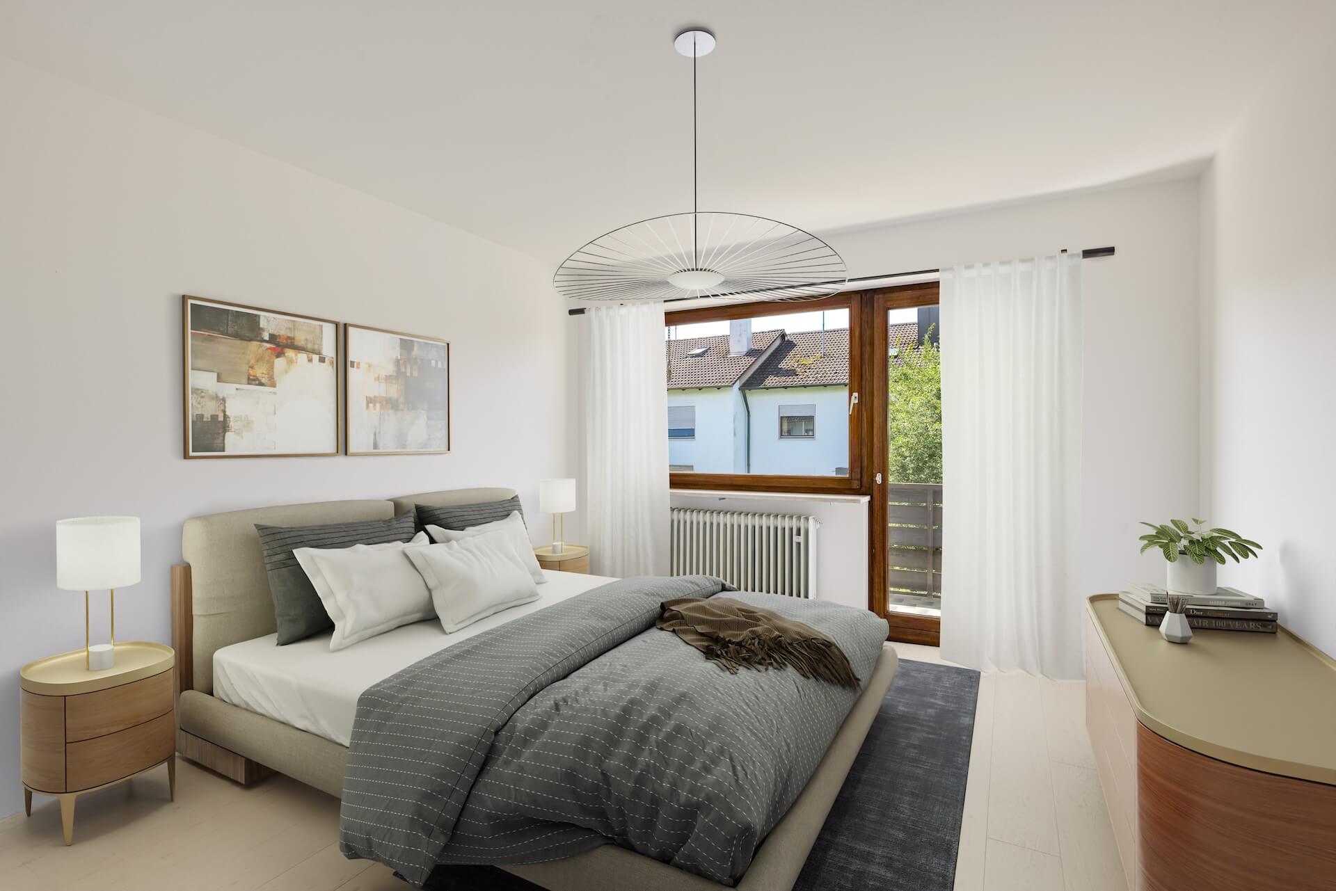 Digitale Wohnidee: Schlafzimmer