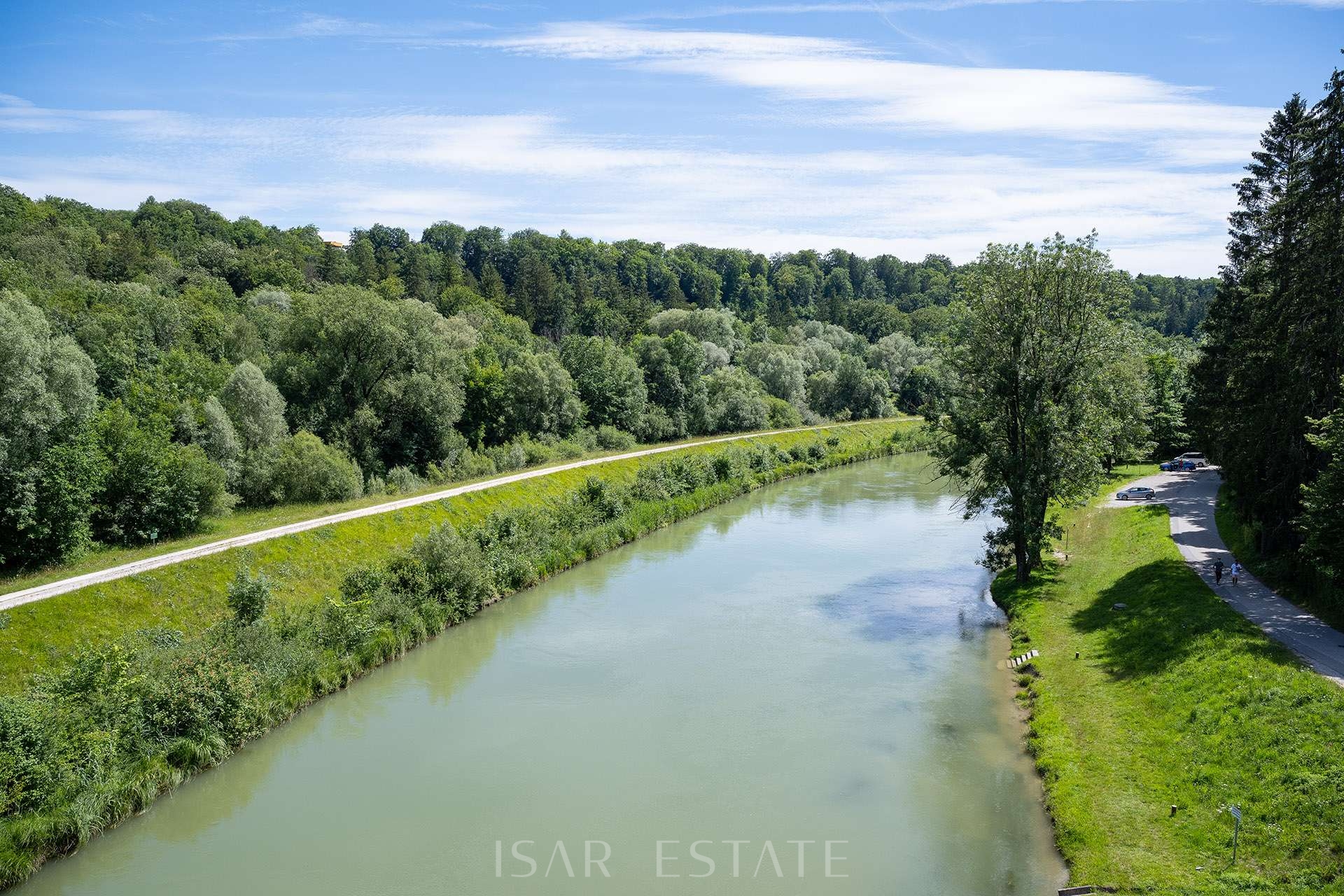 Isar in Grünwald