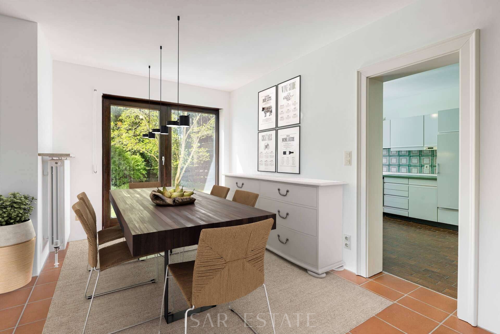 Digitale Wohnidee: Essbereich