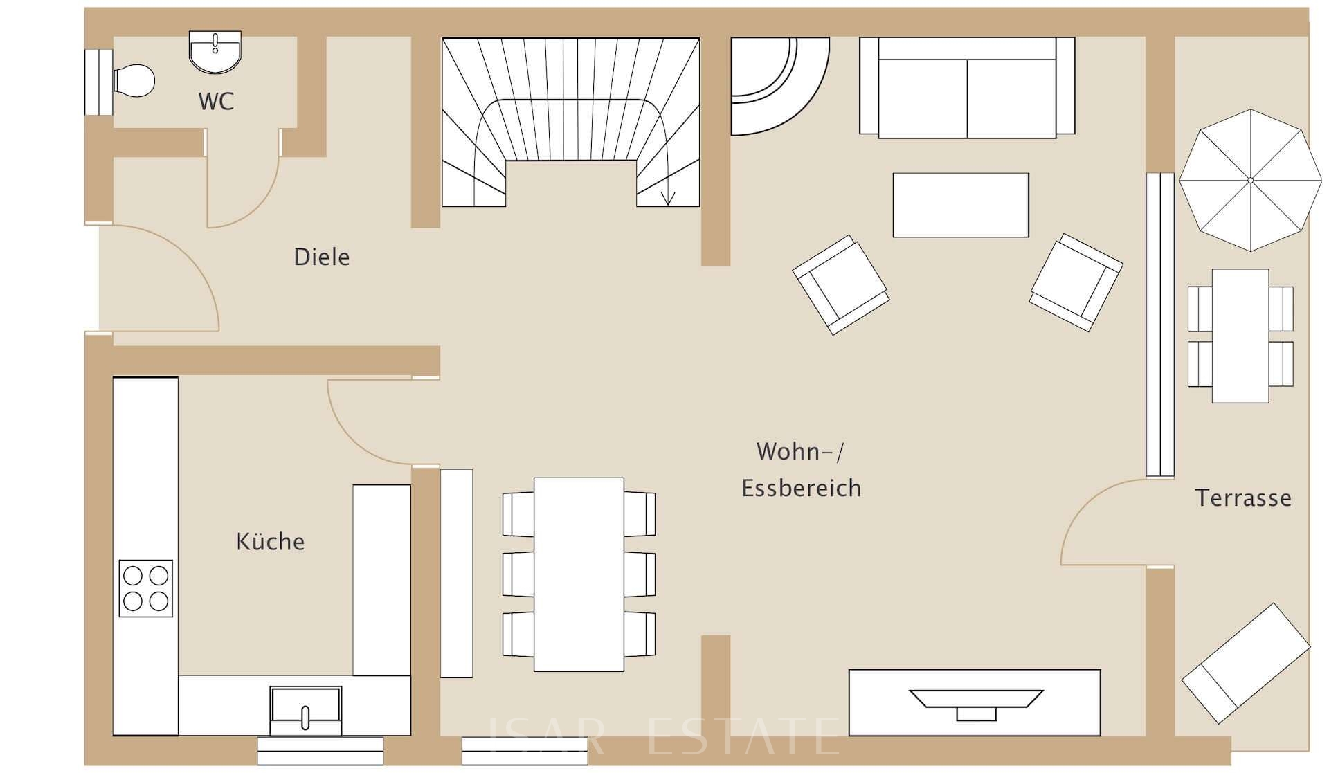 Grundriss Erdgeschoss