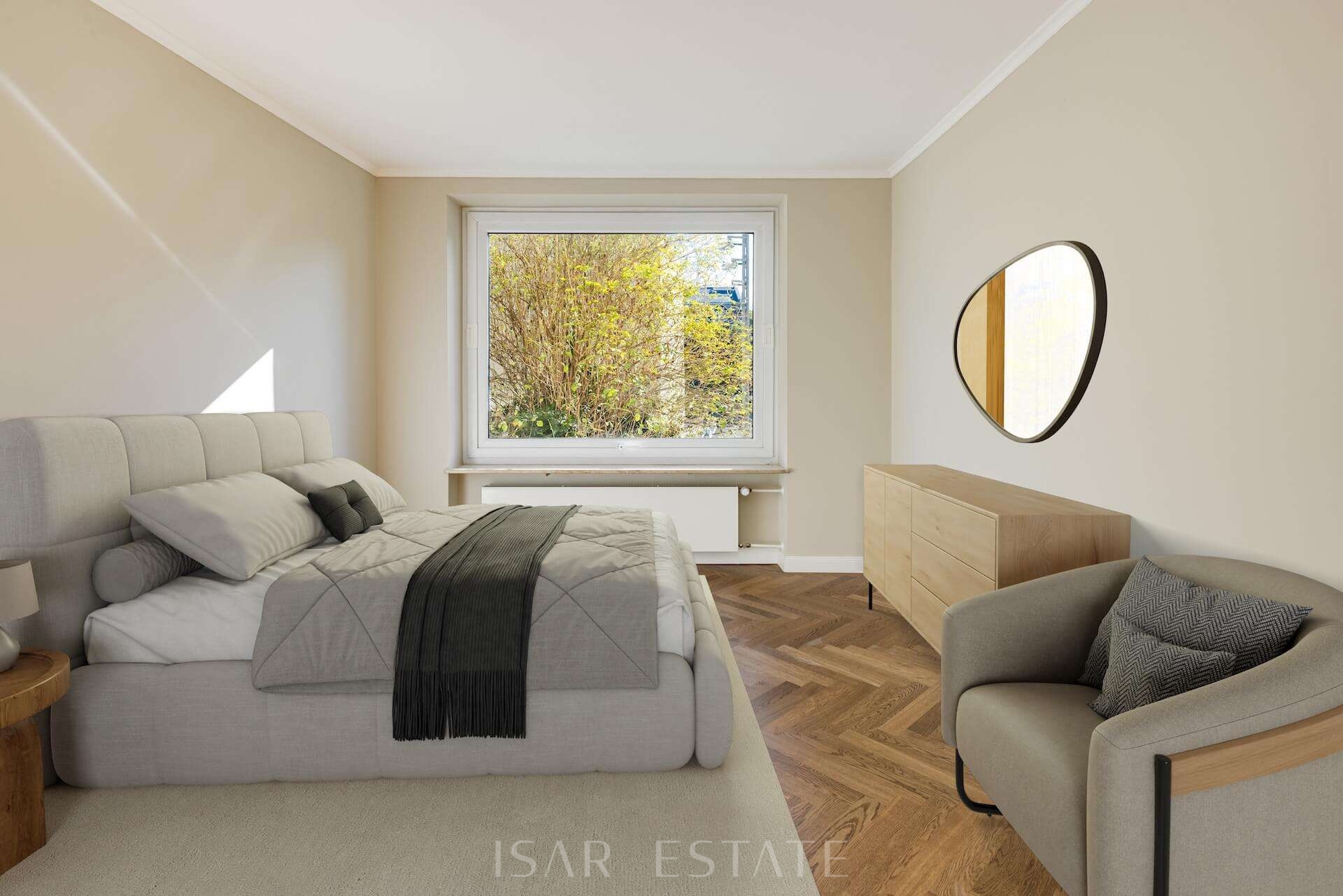 Digitale Wohnidee Schlafzimmer