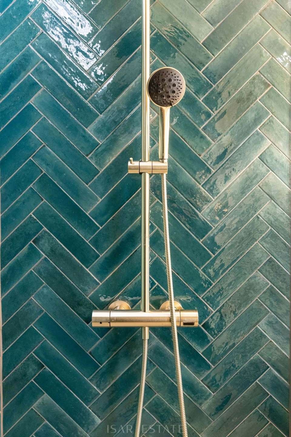 Detailansicht Duscharmatur