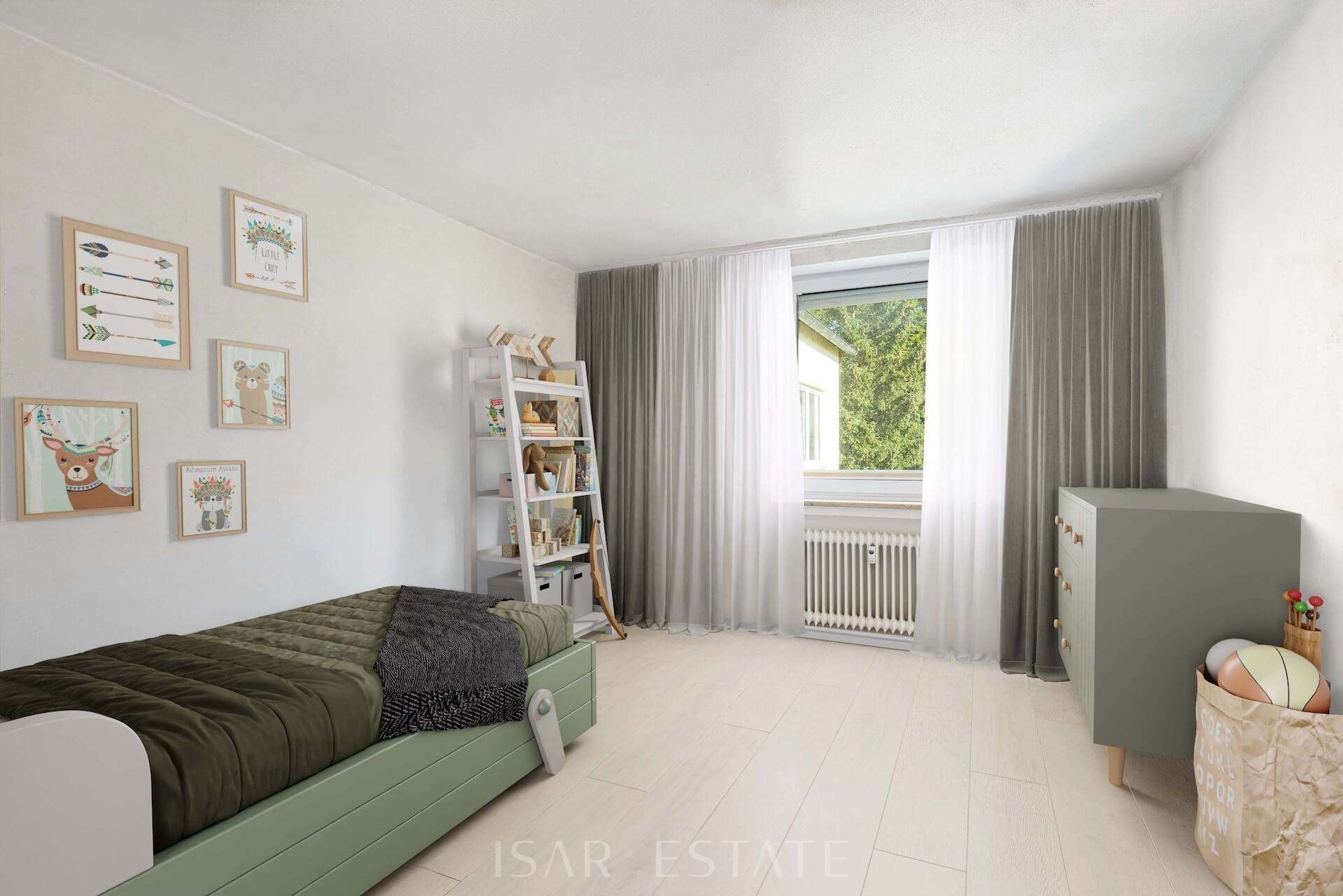 Digitale Wohnidee Kinderzimmer