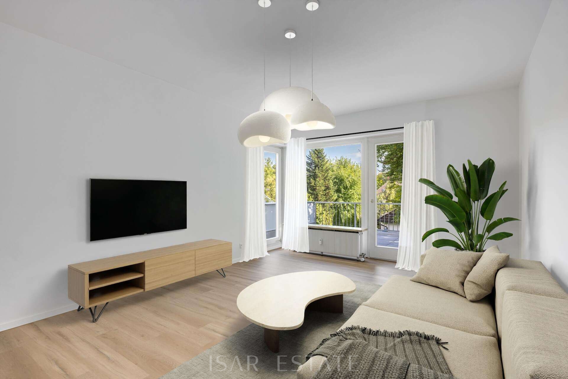 Digitale Wohnidee Wohn-/Esszimmer