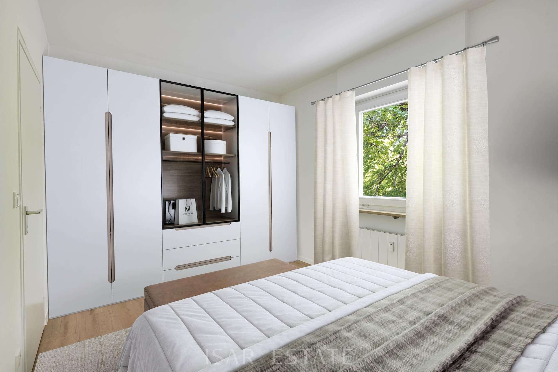 Digitale Wohnidee Schlafzimmer