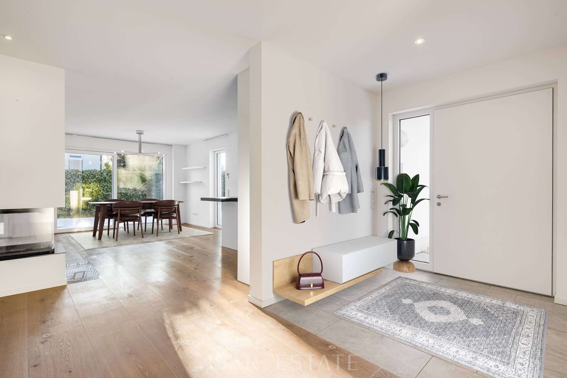 Digitale Wohnidee Eingangsbereich