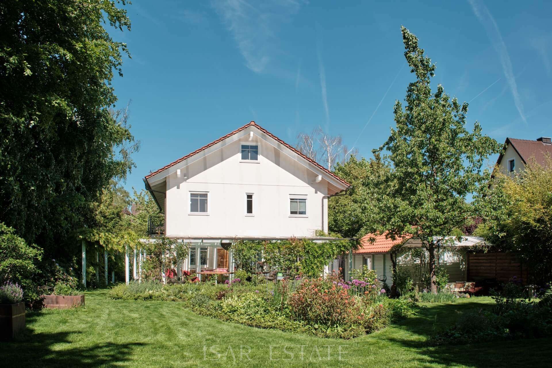 Haus mit Garten